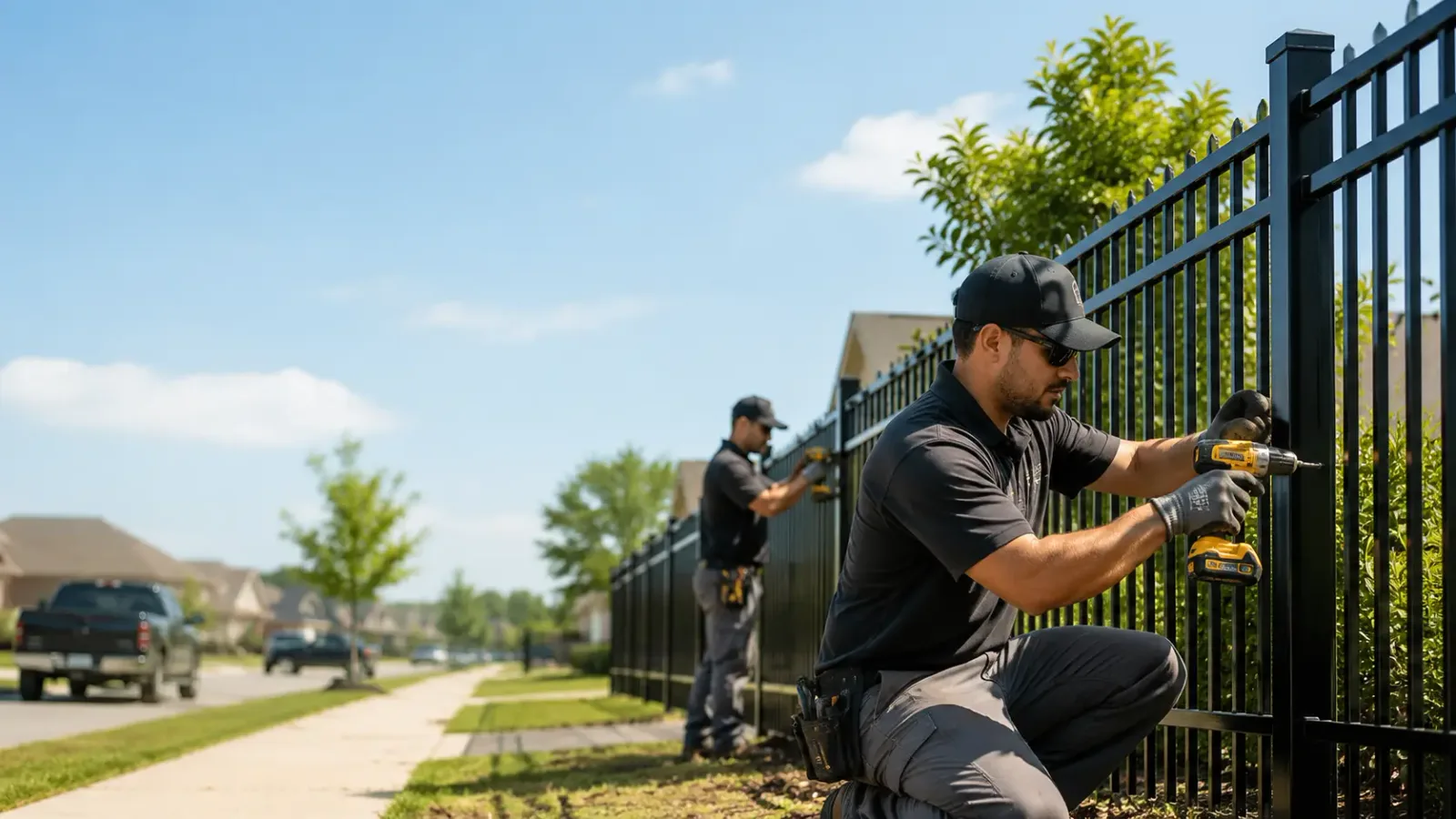 Metal Fence Installation in Milford, IA